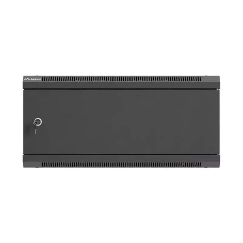 Armário de rede 19 polegadas para montagem na parede LANBERG 4U 600×600 mm, preto
