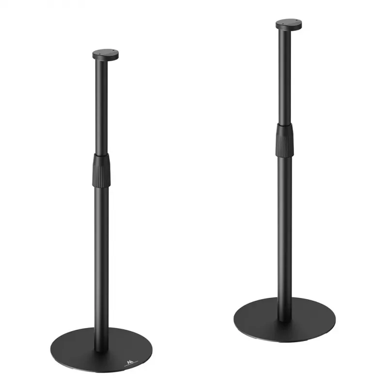 Suporte de chão MACLEAN MC-496 para Sonos Era 100 e 300, altura ajustável 682–1068 mm