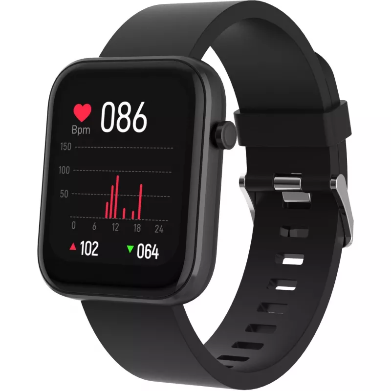 DENVER SW-182 - Smartwatch com pulseira - Ecrã de 4,3 cm (1,7 polegadas) - Bluetooth - Preto (116111000580)