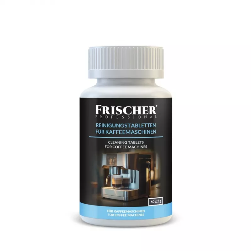 Pastilhas de limpeza para máquinas de café Frischer 60 unid.