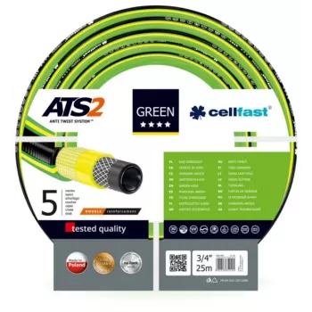 Mangueira de jardim Cellfast 15-120 3/4 polegadas, 25 m de comprimento