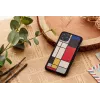 Capa para smartphone man and wood para iPhone 11 Pro — capa protetora de madeira preta