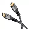Cabo HDMI Plus High-Speed com Ethernet, 4K @ 60Hz (cinzento, 15 metros)
