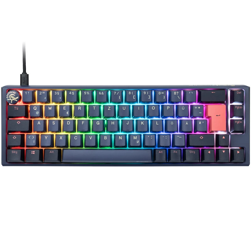 Teclado Ducky One 3 SF Gaming USB QWERTZ alemão azul