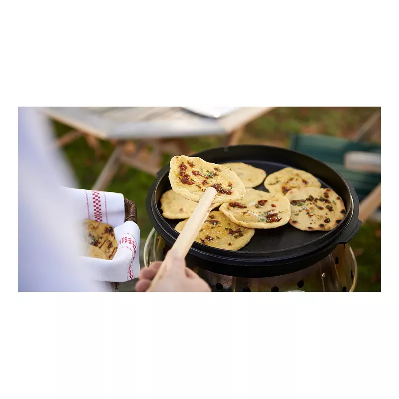 Tabuleiro de forno Petromax FT12 redondo ferro fundido forno, adequado para pão e carne, 15 kg