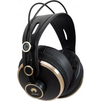 Auscultadores de monitorização fechados Omnitronic SHP-950M com transdutores de 40 mm
