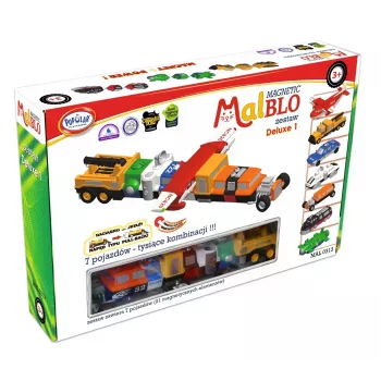 Conjunto de veículos Popular Playthings Magnetic Mix or Match
