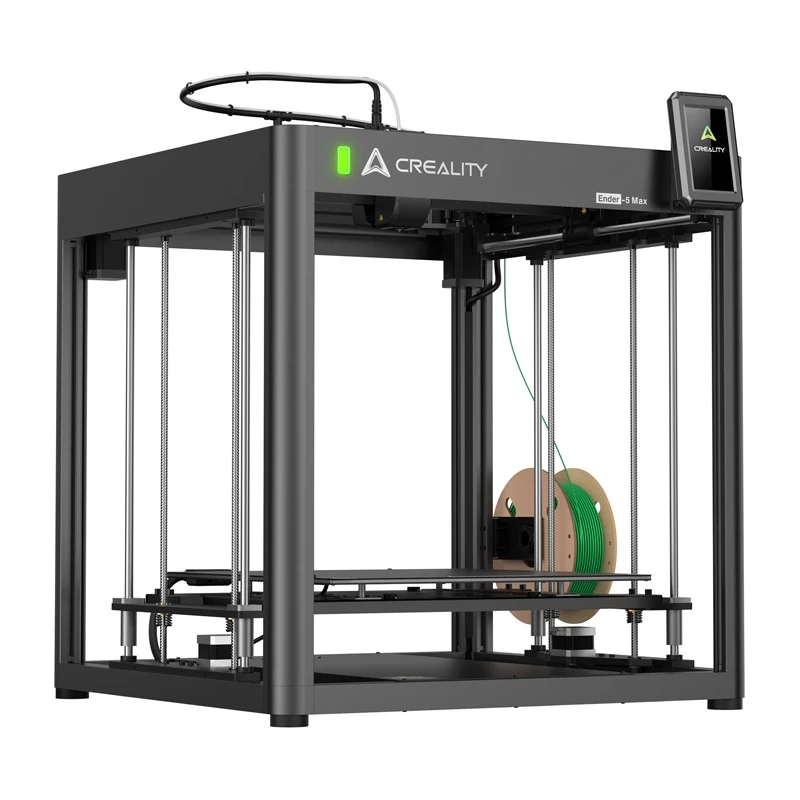 Creality Ender-5 Max impressora 3D CoreXY, até 700 mm/s, nivelamento automático de 36 pontos, Wi-Fi, preta