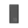 Powerbank Silicon Power QP15 10000 mAh, LiPo, 2x USB-A + 2x USB-C, entrada Micro-USB, preto
