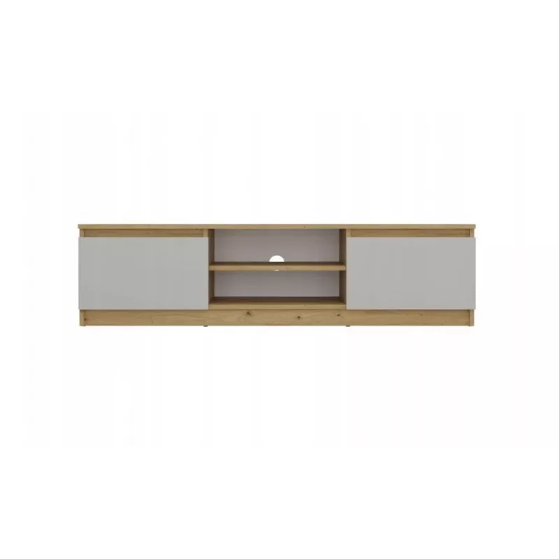 Móvel de TV MALWA 140, carvalho Artisan/caxemira