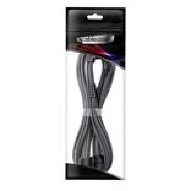 Cabo CableMod C-Series Pro, variante A, 90°, de 16 pinos para 2x 8 pinos PCIe, carbon