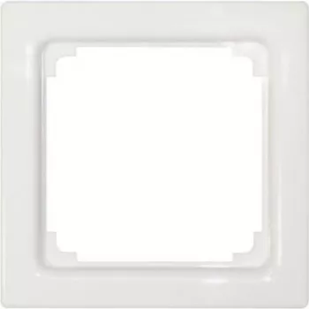 JUNG LS 961 Z WW moldura intermédia para dispositivos de 50x50 mm, branco
