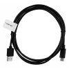 Cabo USB-A para USB-C LANBERG CA-USBO-20CU-0018-BK — USB 2.0, 1,8 m, preto