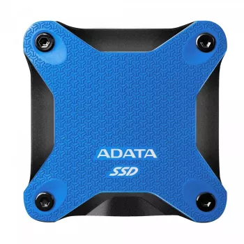 SSD externo ADATA SD620 512 GB, USB 3.2 Gen 2 Micro-USB B, azul, caixa de silicone, resistente a choques