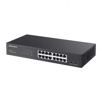 Mercusys MS116GS switch de rede Gigabit Ethernet (10/100/1000) preto