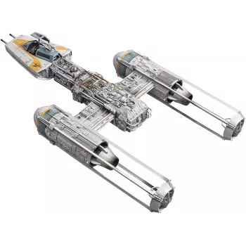 Kit de montagem REVELL nave espacial escala 1:72, comprimento 226 mm, 89 peças