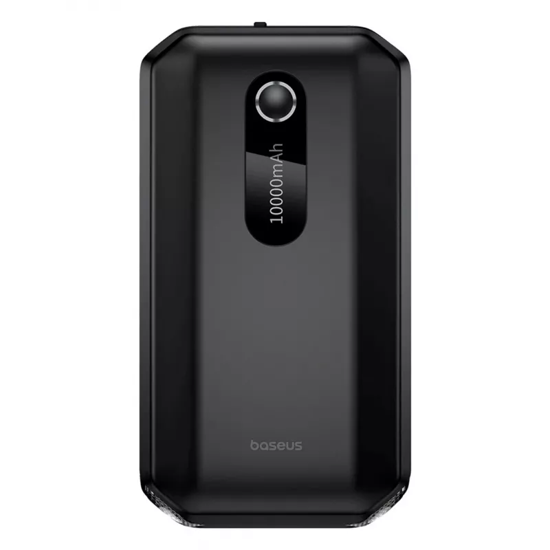 Baseus BS-CH001 - Arrancador, Booster 10000 mAh 12V (1000 A / 500 A) + pinças de crocodilo (preto)