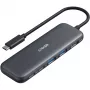 Cabo Anker 332 com fios USB 3.2 Gen 1 Type-C preto 100W 4K Ultra HD
