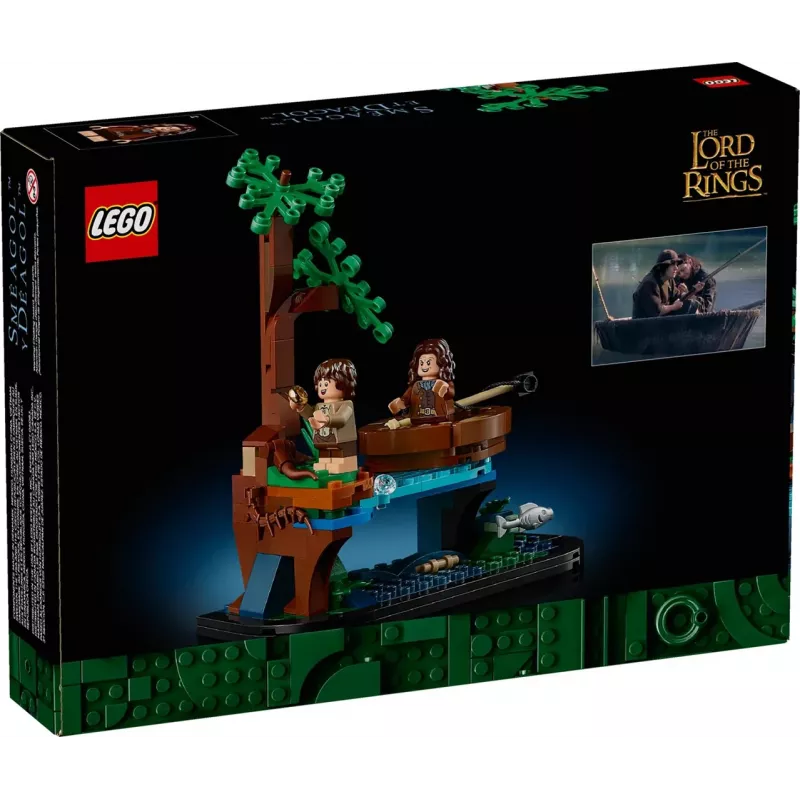 LEGO ICONS 40761 O Senhor dos Anéis: Sméagol e Déagol