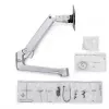 Ergotron LX Extension and Collar Kit - componente de fixação (braço articulado, elementos de instalação, tampa, anel de fixação da haste)