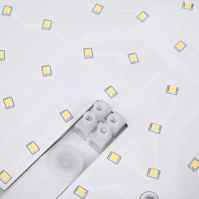 Lâmpada LED de parede MACLEAN MCE357W com sensor de movimento IR, branca, para exterior e interior