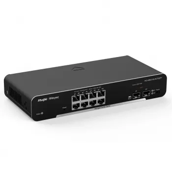 Switch de rede Ruijie Networks RG-NBS3100-8GT2SFP gerido L2 Gigabit Ethernet (10/100/1000) preto