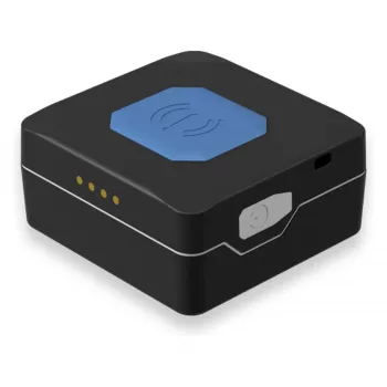 Rastreador GPS pessoal Teltonika TMT250 — preto, 0,128 GB de armazenamento, Li-Ion 3,8 V, até 8 h de autonomia
