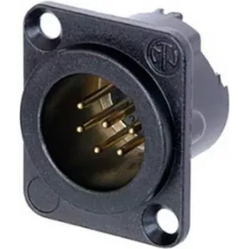 Neutrik NC6MD-LX-B-CON acessório de conectividade preto