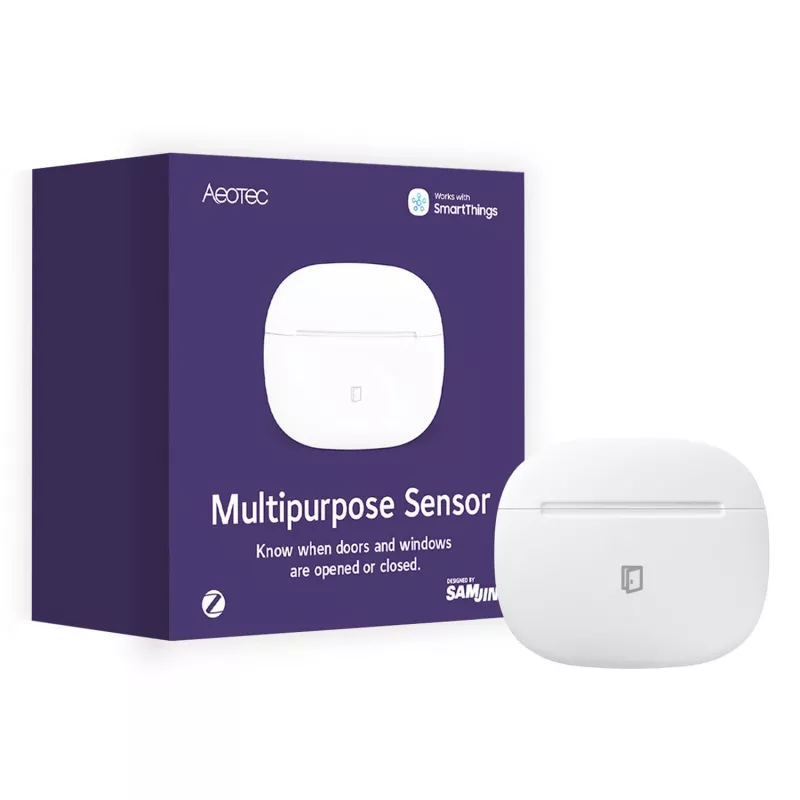 Sensor multifunções Aeotec Smart Home Multi-Sensor sem fios ZigBee