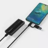Caixa externa para SSD QOLTEC NV2270 para unidades M.2 SATA/NVMe, USB-C, até 2 TB