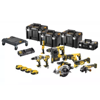DeWalt DCK853P4T kit combinado de 18 V com 8 ferramentas, 4x5,0 Ah