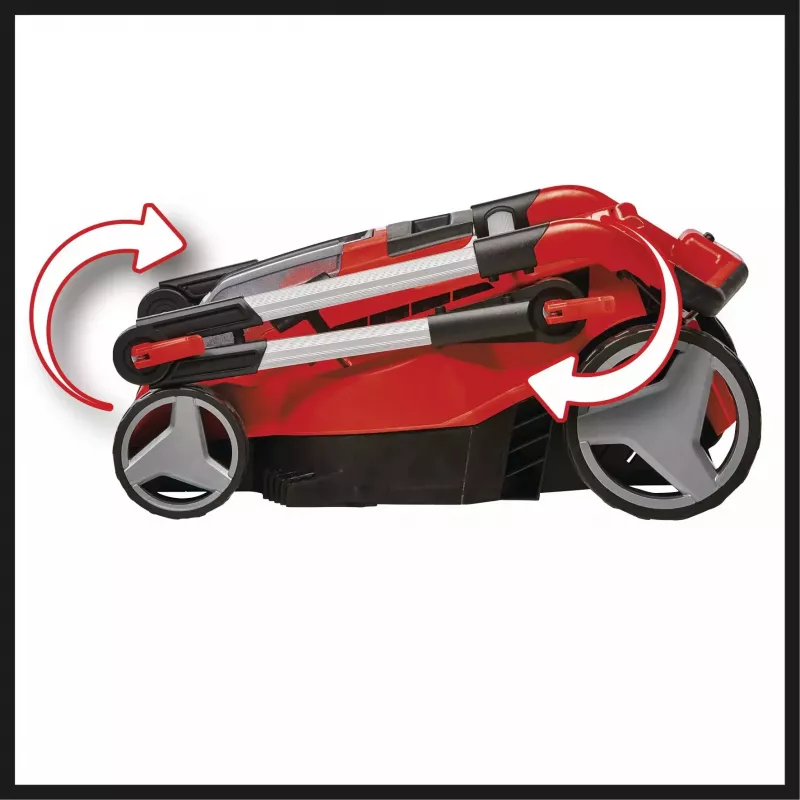 Corta-relvas a bateria GE-CM 36/37 Li-Solo, 36 volts (2x18 V) (vermelho/preto, sem bateria e carregador)