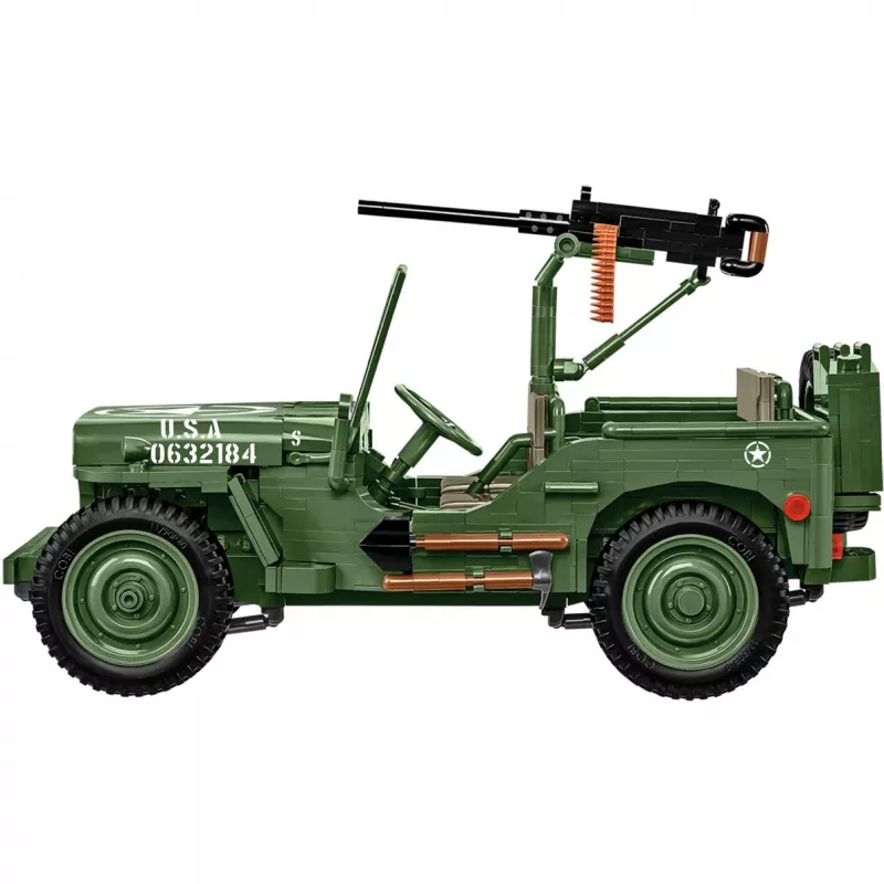 Cobi COBI-2805 Willys MB conjunto de construção, 1207 peças, série Historical Collection, plástico, 10+