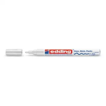 Marcador Edding 751 branco 1 unid.