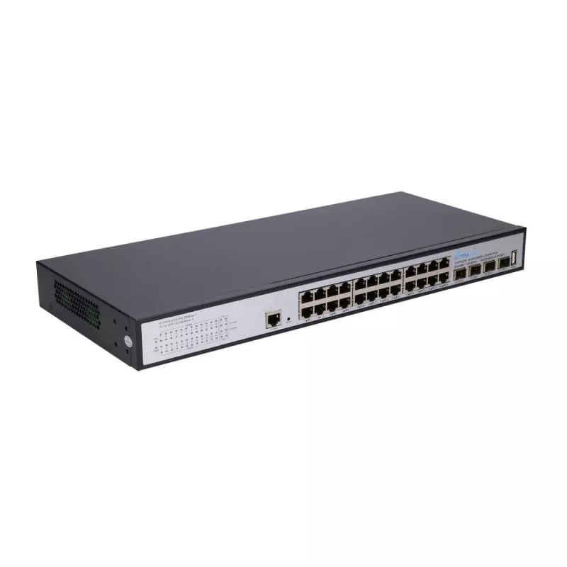 Extralink Hypnos Switch, 24x RJ45 1000Mb/s, 4x SFP+, L3, gerido