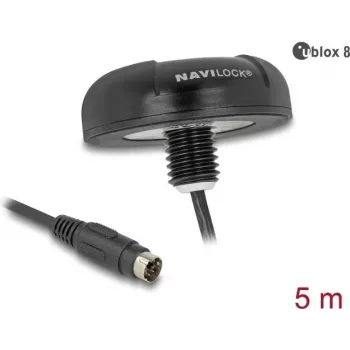 Recetor GNSS Navilock NL-803P Multi GNSS u-blox 8, precisão horizontal de 5 m