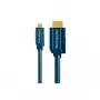 Cabo adaptador Micro-HDMI+ Ethernet (HDMI A/HDMI Micro D) – 2,0 m adaptador High-Speed HDMI para Micro-HDMI