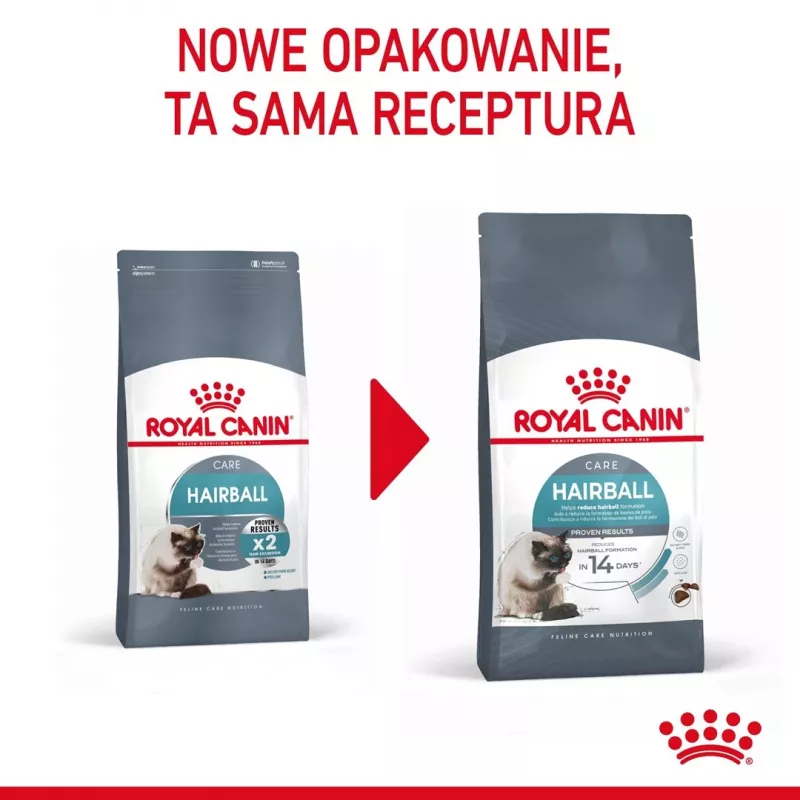 Ração seca para gatos Royal Canin Hairball Care 10 kg — fórmula para gatos adultos, milho e aves