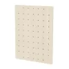 Organizador de cabos MACLEAN MC-131 WD placa de madeira para montagem em mesa e parede, carga máx. 20 kg
