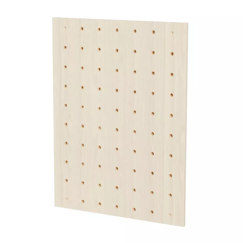 Organizador de cabos MACLEAN MC-131 WD placa de madeira para montagem em mesa e parede, carga máx. 20 kg