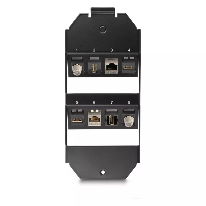 Conjunto de montagem DeLOCK 88062 preto metal