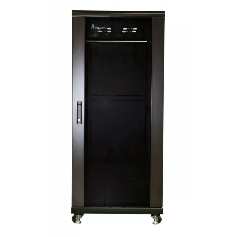 Armário rack Extralink EX.11366 27U armário autónomo preto