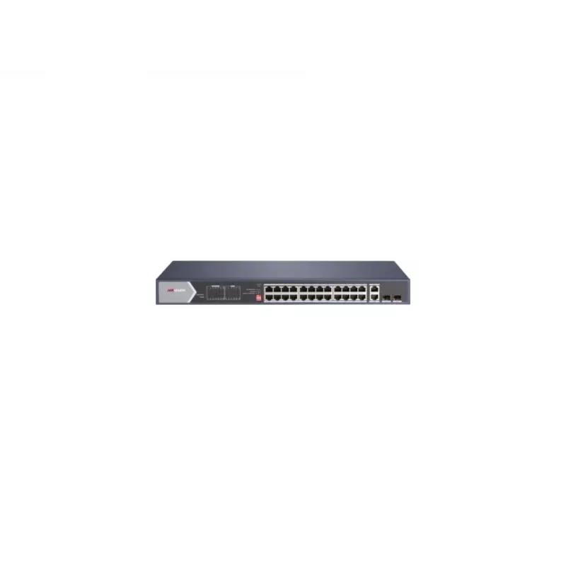 Switch de rede Hikvision DS-3E0528HP-E não gerido Gigabit Ethernet (10/100/1000) com suporte PoE azul