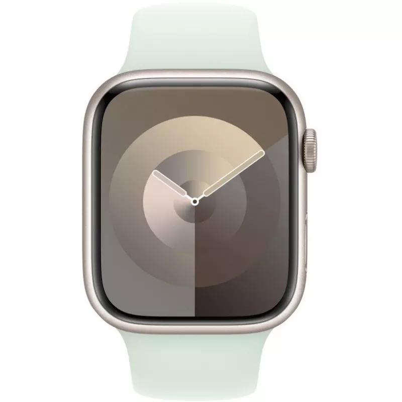 Bracelete Apple 45 mm Soft Mint Desportivo S/M – Confortável, leve, durável