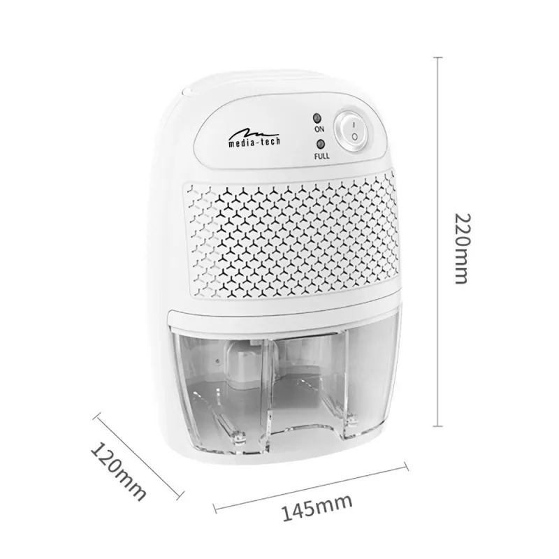 Desumidificador MEDIA-TECH MA6529 MT6529 design compacto, secagem rápida