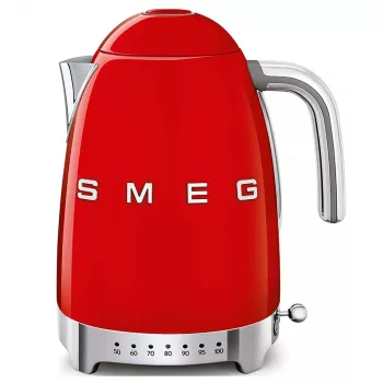 Chaleira elétrica Smeg 1,7L 2400W Vermelho