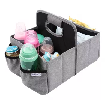 Organizador de carrinho de bebé e bebé Olympia BO 500, cinzento