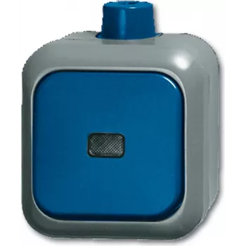 Busch Jaeger 2CKA001084A0854 Interruptor elétrico de balancim azul - cinzento (2CKA001084A0854)