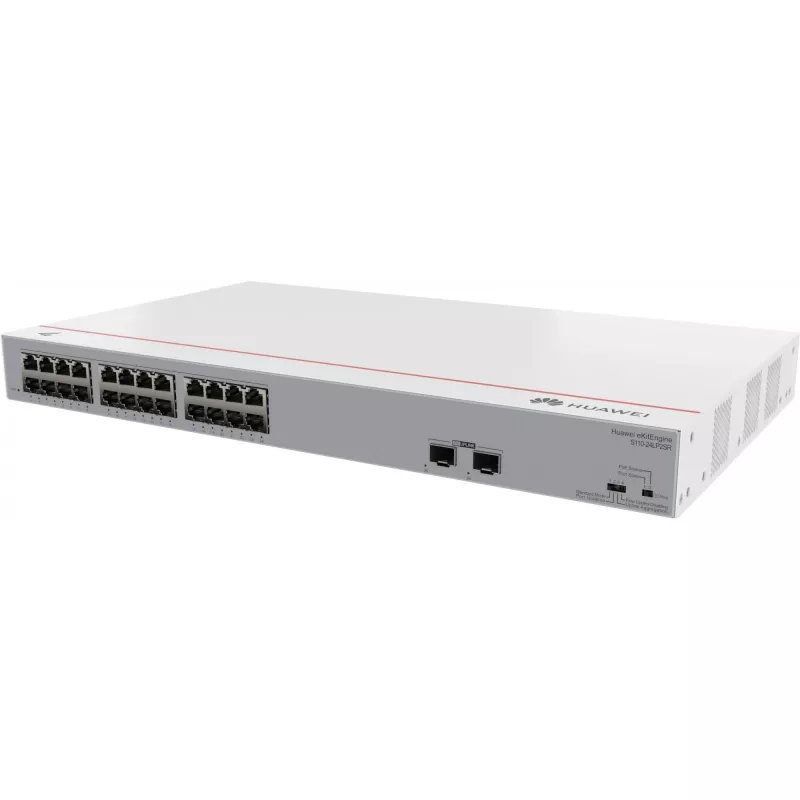 HUAWEI eKit S110 Série S110-24LP2SR não gerido L2 Gigabit Ethernet (10/100/1000) Power over Ethernet (PoE) 1U cinzento