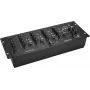 Misturador DJ Omnitronic PM-444Pi 4 canais com interface USB